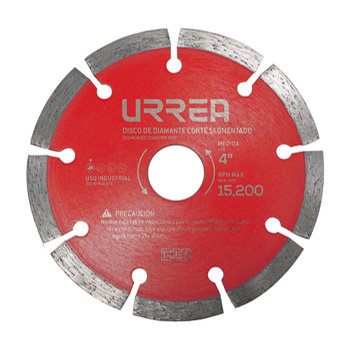 DISCO DE DIAMANTE SEGMENTADO 4-1/2" URREA (DDIS45)